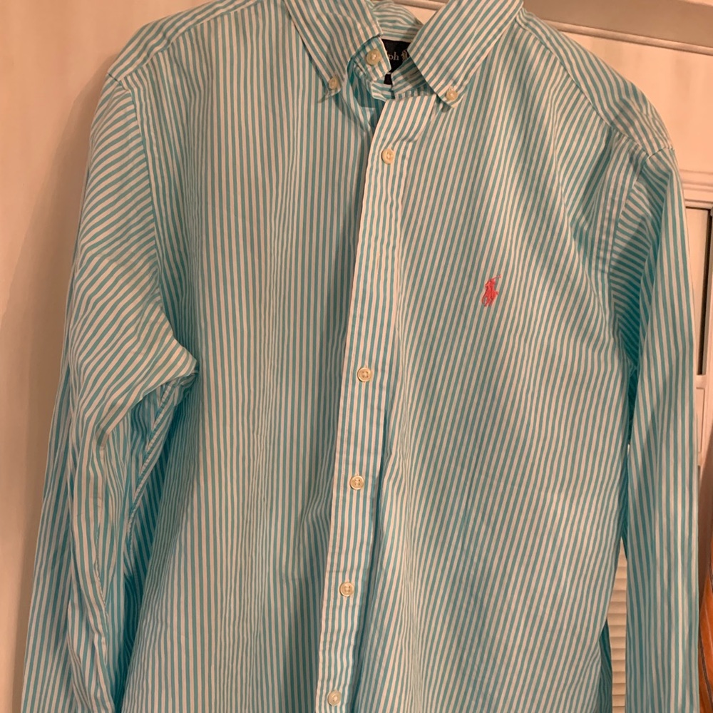 Men’s long sleeve polo